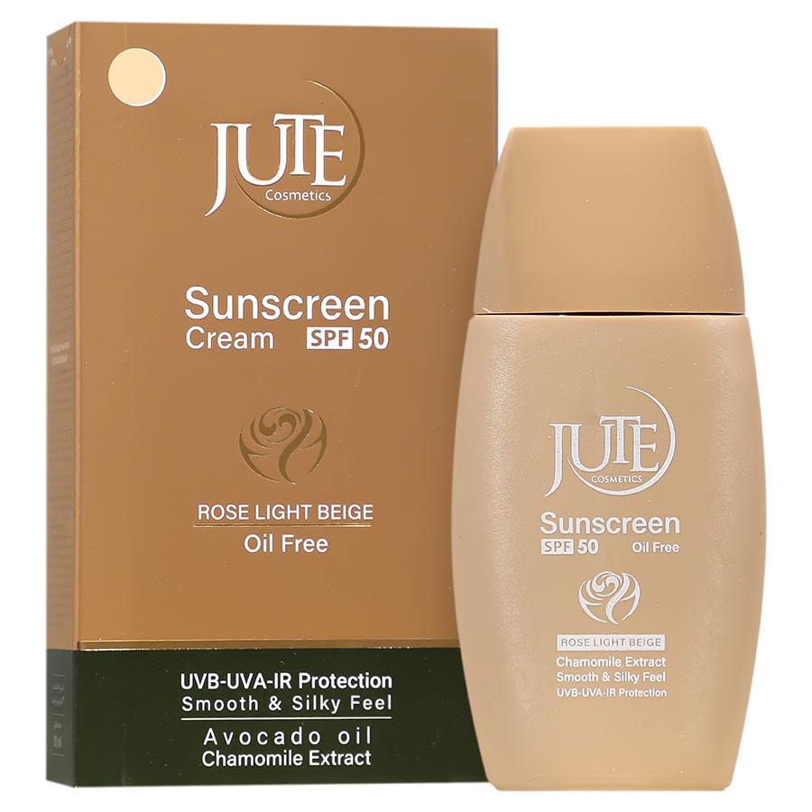 کرم ضد آفتاب پوست چرب رز لایت بژ SPF50