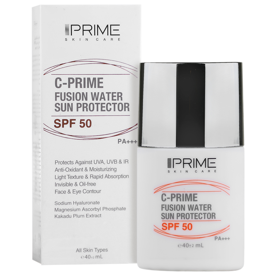 فلوئید ضد آفتاب ویتامین سی پرایم SPF50