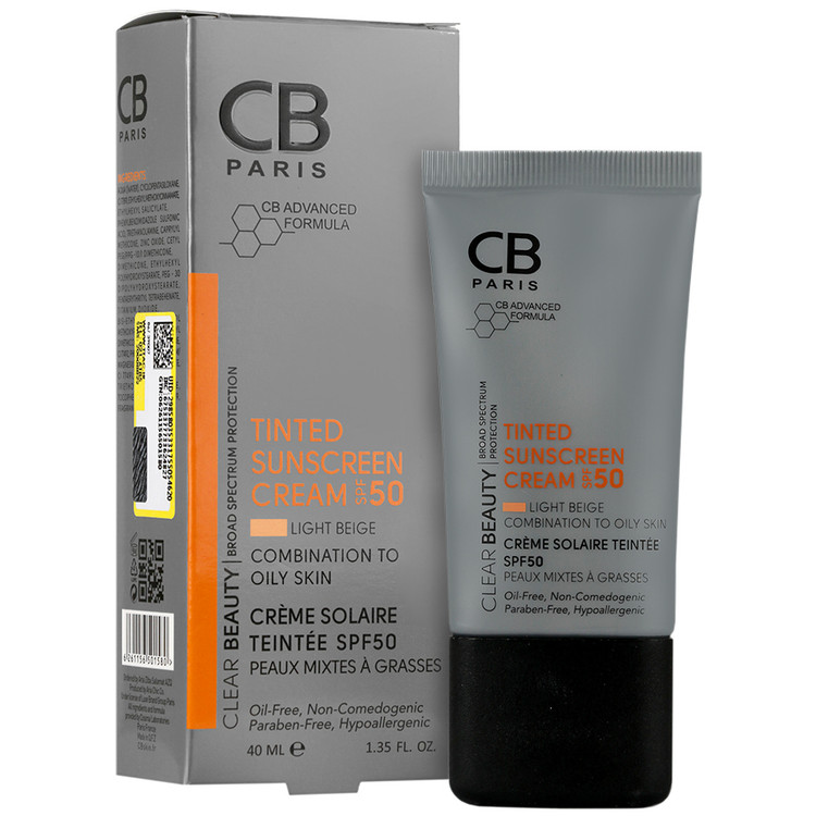کرم ضد آفتاب پوست مختلط تا چرب SPF50