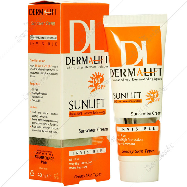 کرم ضد آفتاب پوست چرب SPF50 سان لیفت