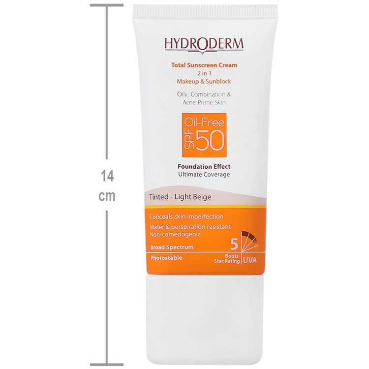 کرم ضد آفتاب کرم پودری 2 در 1 SPF50