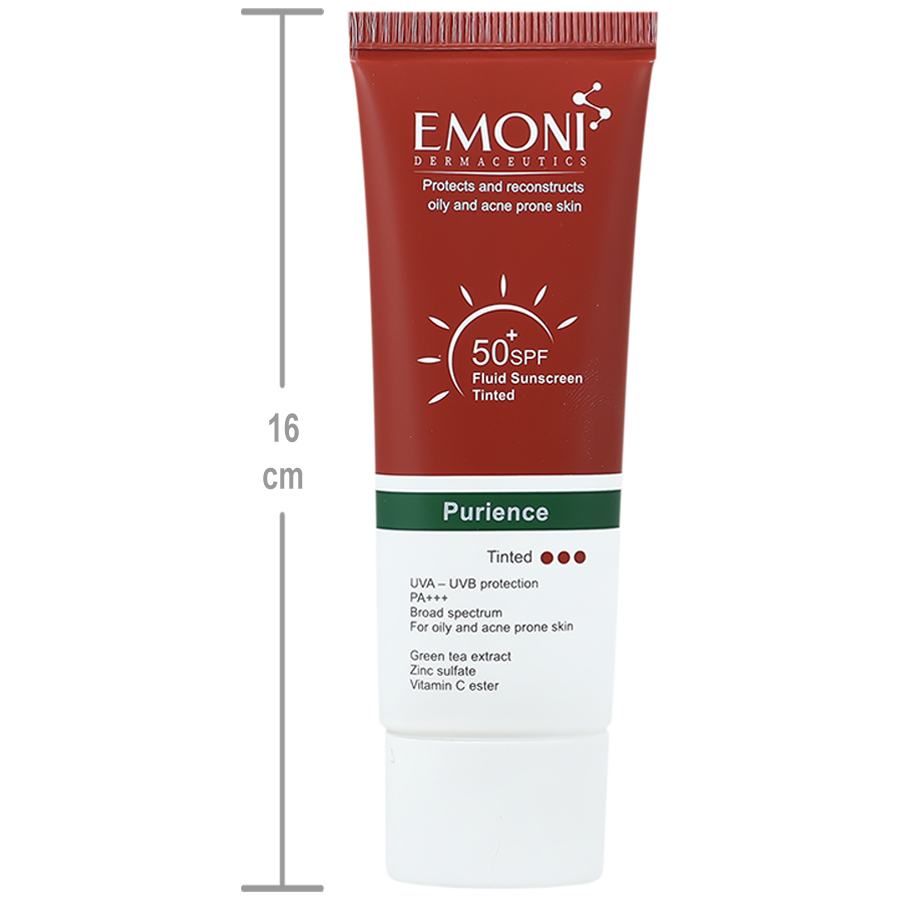 کرم ضد آفتاب فلوئید پیورینس SPF50
