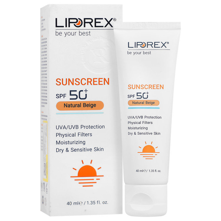 کرم ضد آفتاب SPF50 پوست خشک و حساس