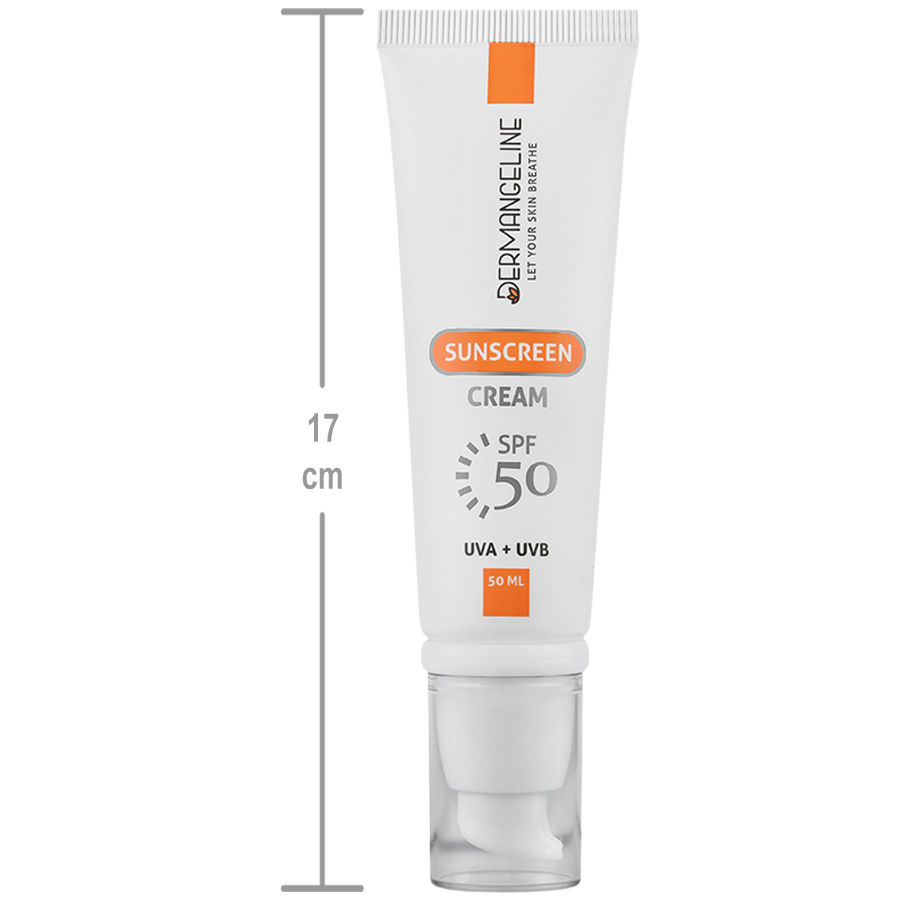 کرم ضد آفتاب فاقد چربی SPF50 انواع پوست