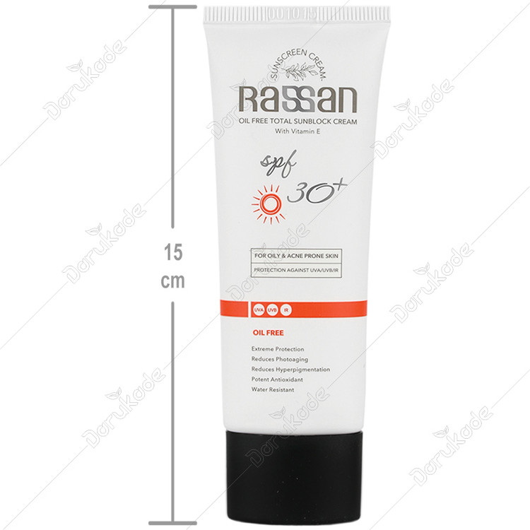 کرم ضد آفتاب فاقد چربی SPF30