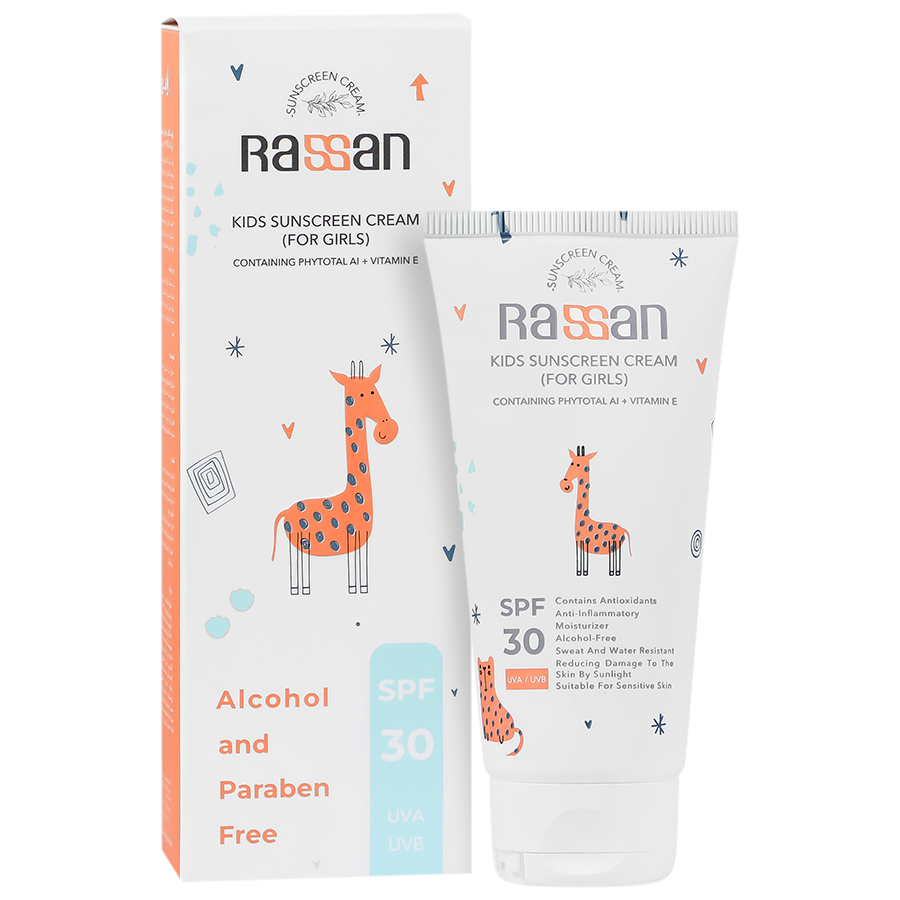 کرم ضد آفتاب کودکان دخترانه SPF30
