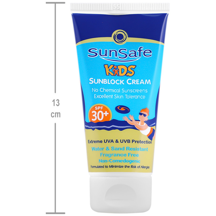 کرم ضد آفتاب کودکان SPF30 سان سیف