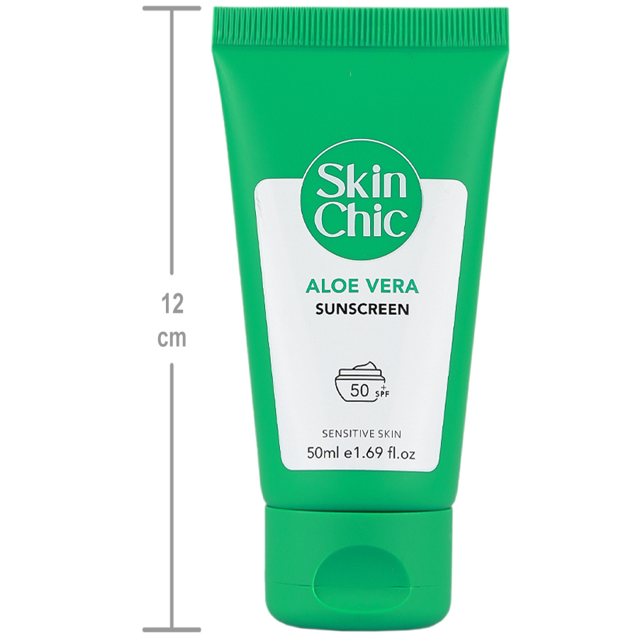 کرم ضد آفتاب عصاره آلوئه ورا SPF50