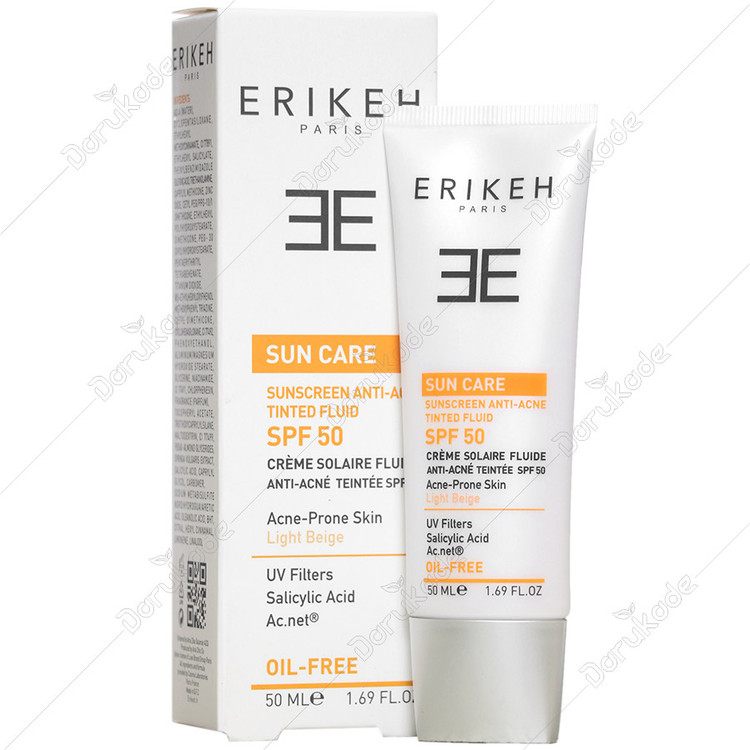 فلوئید ضد آفتاب و ضد جوش SPF50