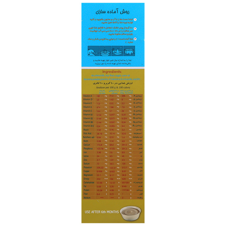برنجین موزی با شیر پوره 6