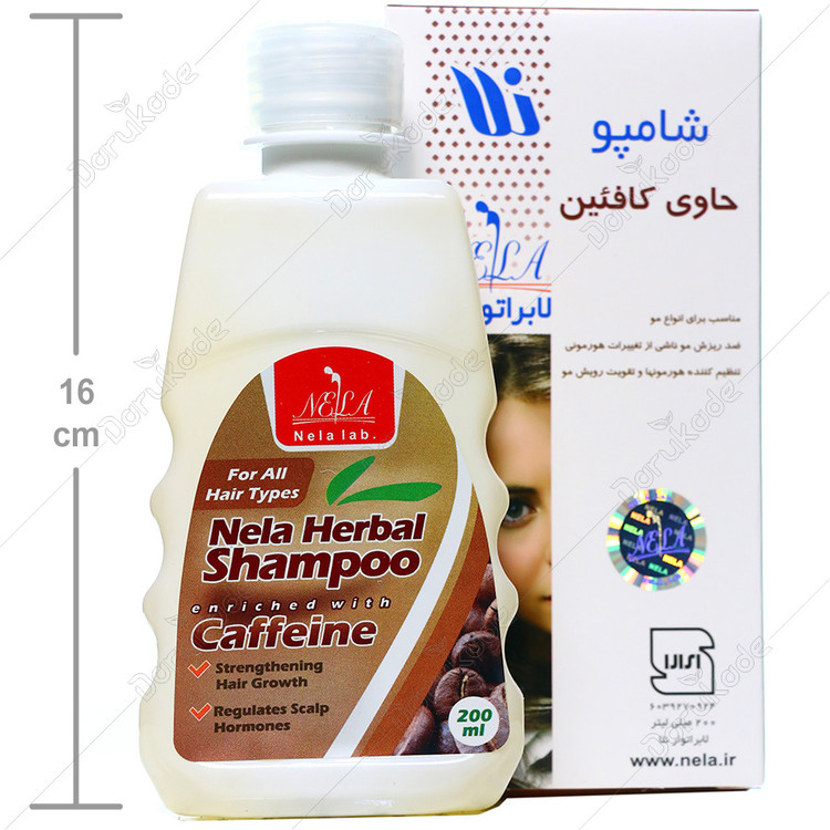 شامپو حاوی کافئین