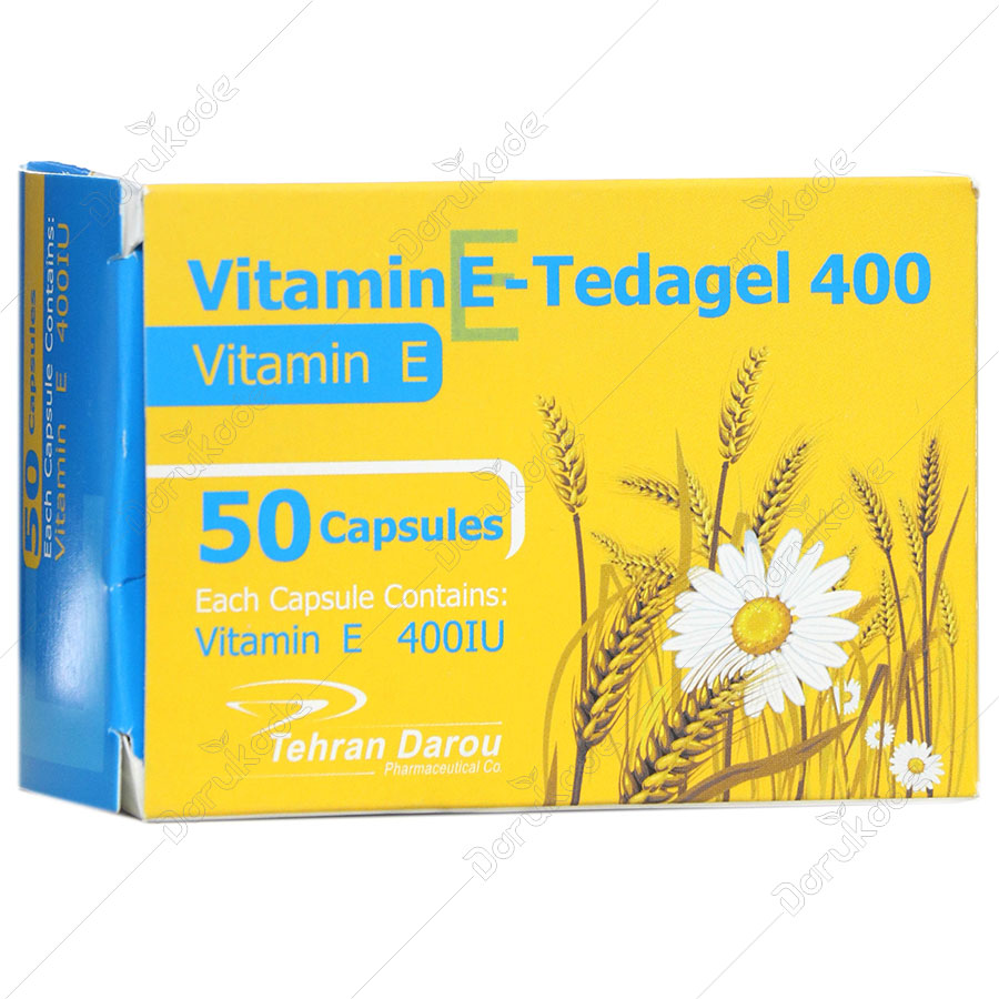 ویتامین ای تداژل 400