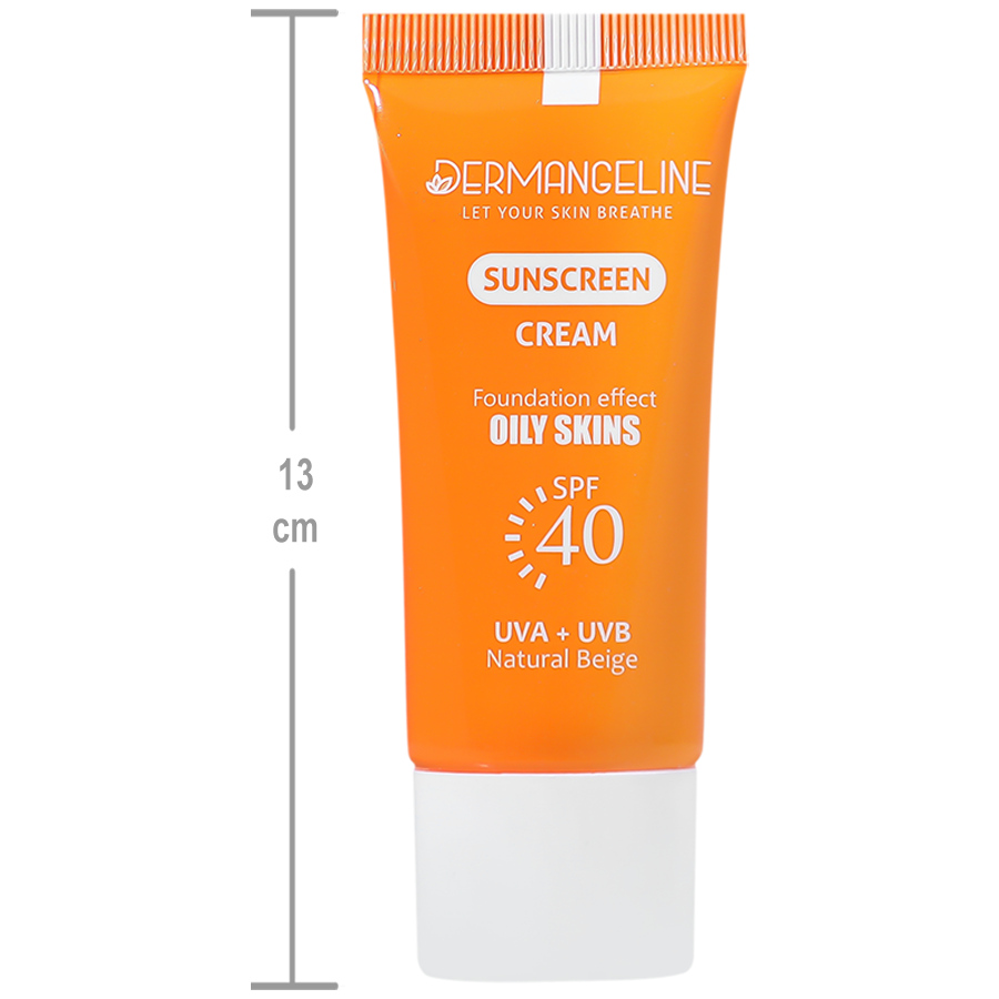 ضد آفتاب کرم پودری SPF40 پوست چرب