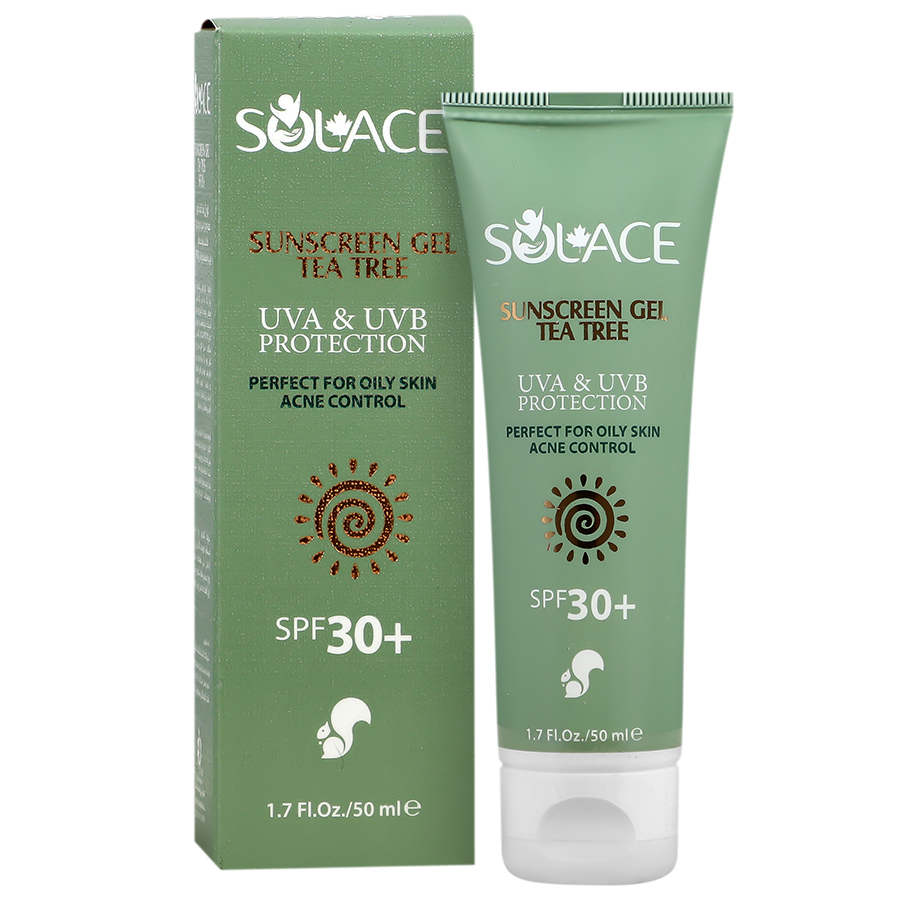 کرم ژل ضد آفتاب چای سبز و درخت چای SPF30