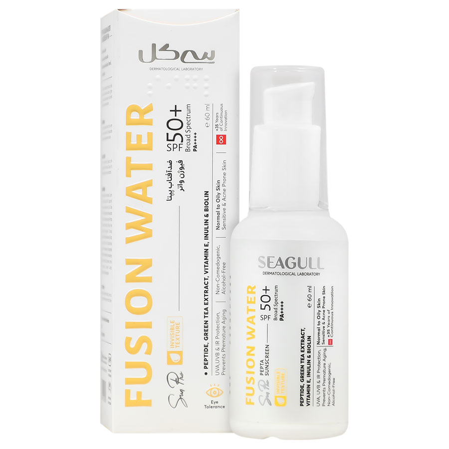 ضد آفتاب پپتا فیوژن واتر SPF50