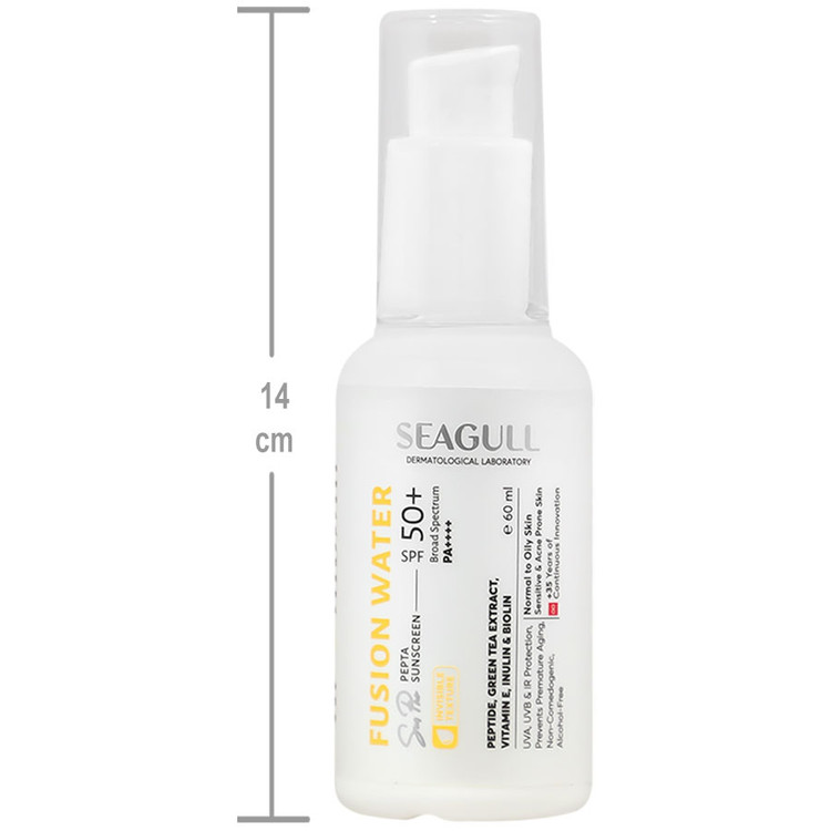 ضد آفتاب پپتا فیوژن واتر SPF50
