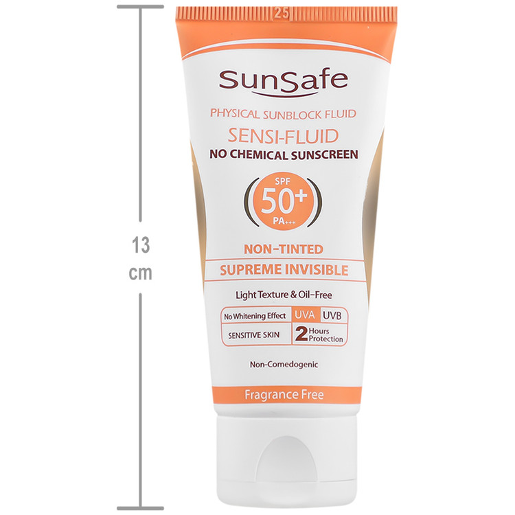 فلوئید ضد آفتاب فیزیکال SPF50