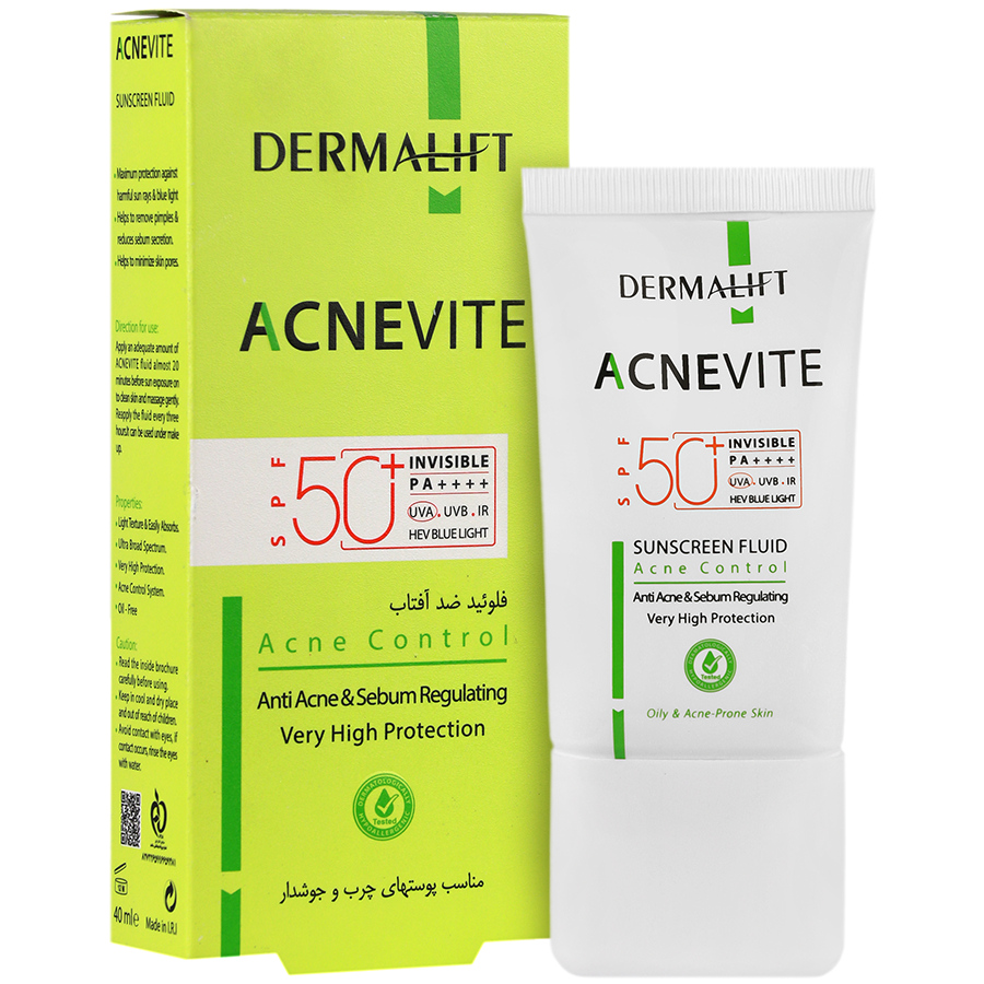 فلوئید ضد آفتاب آکنویت SPF50