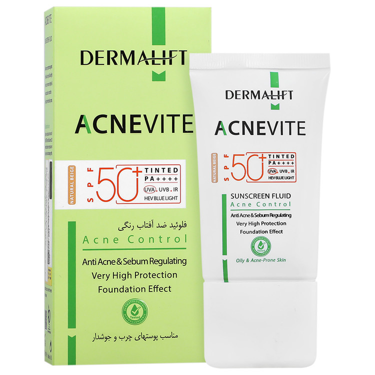 فلوئید ضد آفتاب آکنویت SPF50