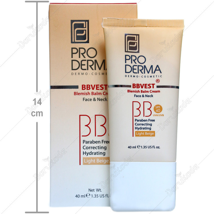 کرم پوشاننده ب ب وست SPF 40