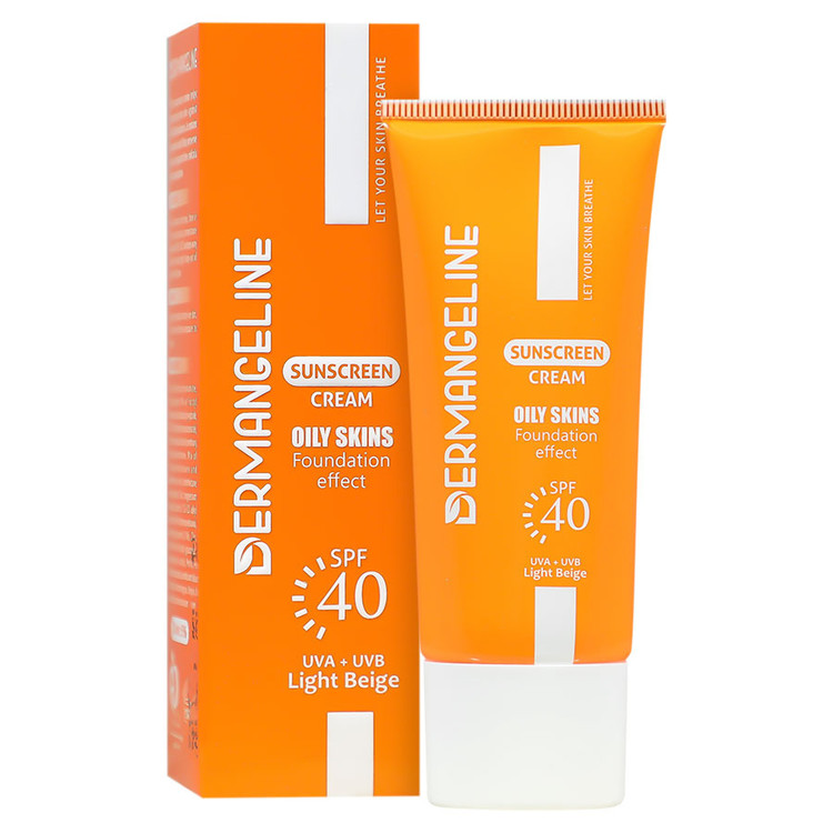 ضد آفتاب کرم پودری SPF40 پوست