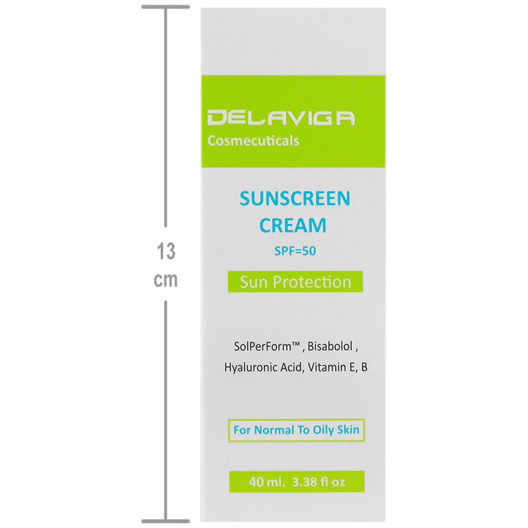 کرم ضد آفتاب پوست های معمولی تا چرب SPF50