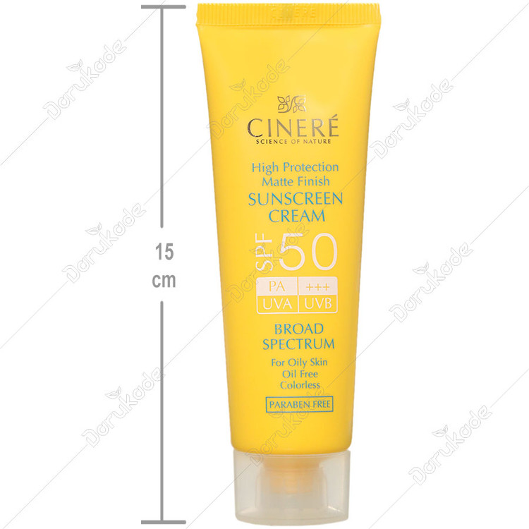کرم ضد آفتاب پوست چرب مات فینیش SPF50