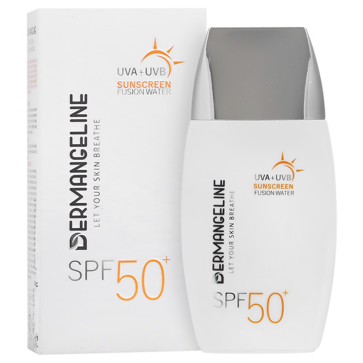 کرم ضد آفتاب فیوژن واتر SPF50 انواع پوست
