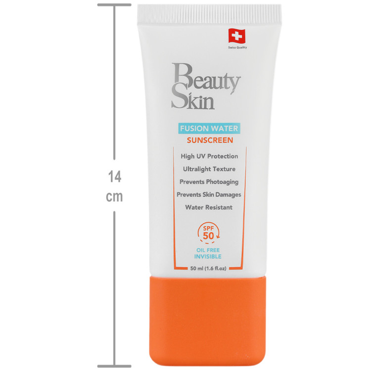 کرم ضد آفتاب فیوژن واتر فاقد چربی SPF50